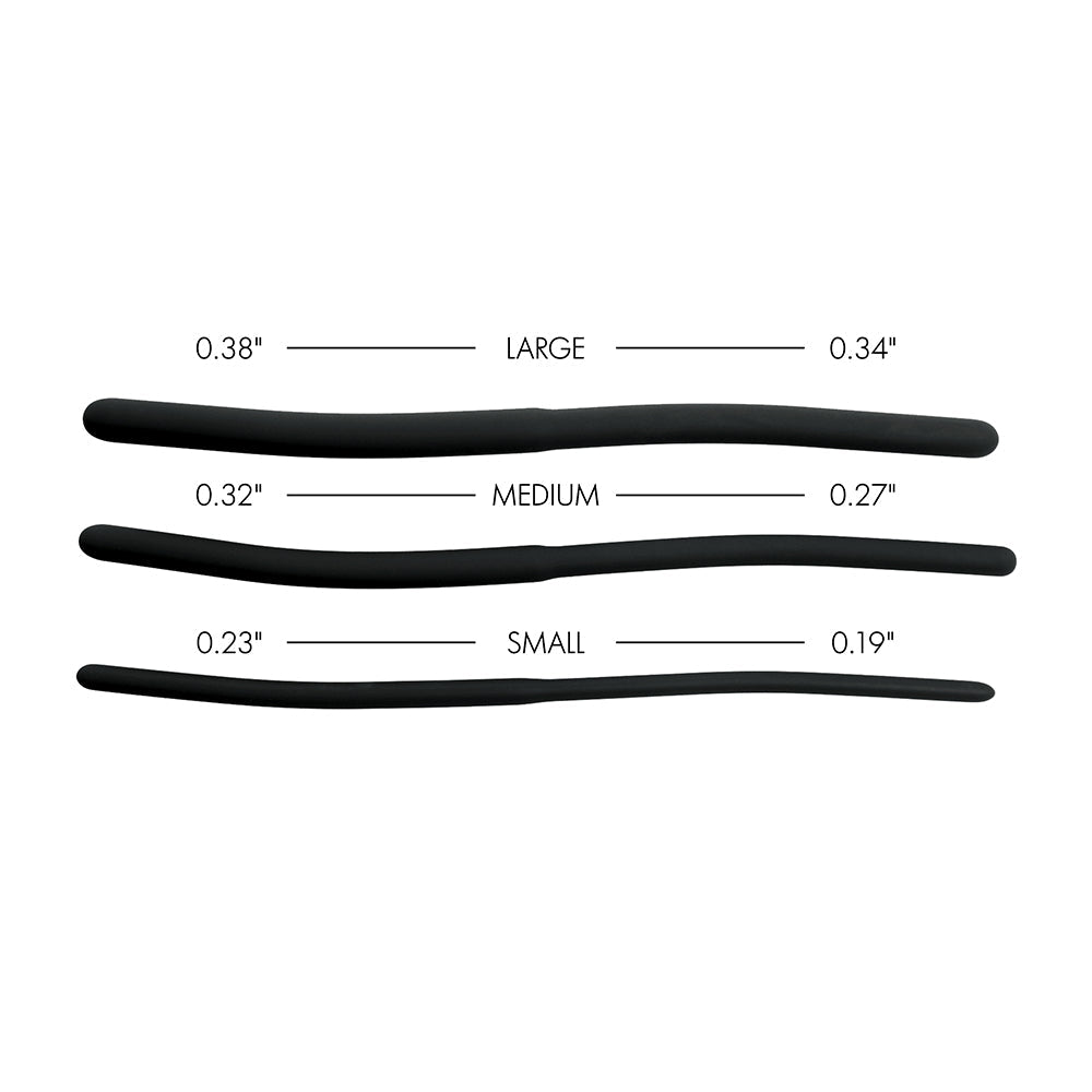 Mistress Isabella Silicone Urethral Sounds - Fantasies Boutique