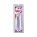 Crystal Jellies Realistic Cock 9 in. Clear