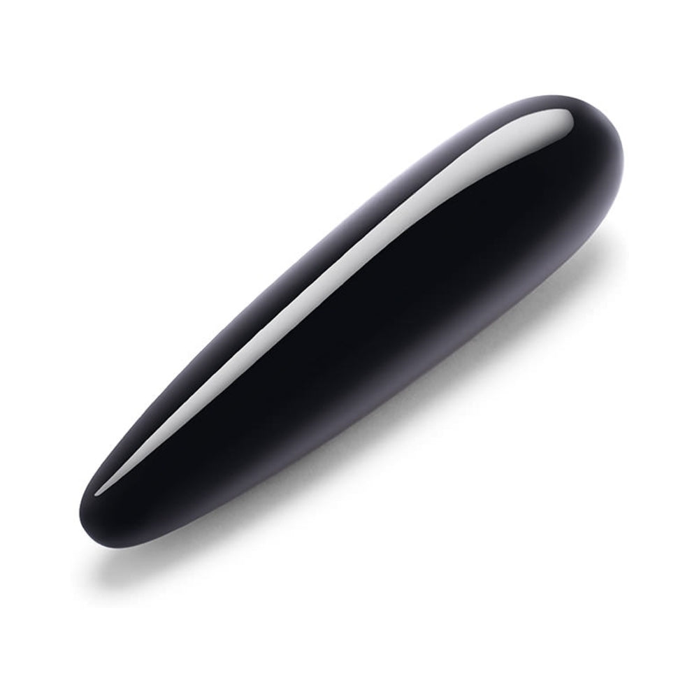 Le Wand Crystal Slim Wand Black Obsidian - Fantasies Boutique