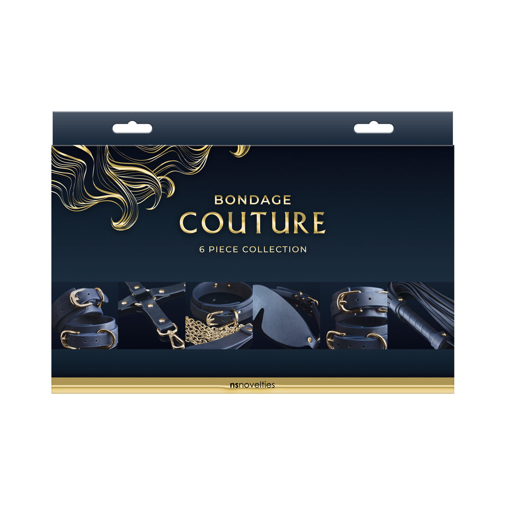Bondage Couture 6-Piece Collection Blue - Fantasies Boutique