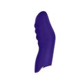 FemmeFunn Dioni Rechargeable Silicone Finger Vibrator Large Dark Purple - Fantasies Boutique