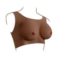 Gender X Undergarments Plate C-Cup Silicone Dark