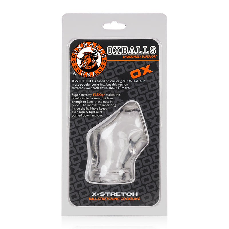 OxBalls Unit-X Stretch, Cocksling, Clear - Fantasies Boutique