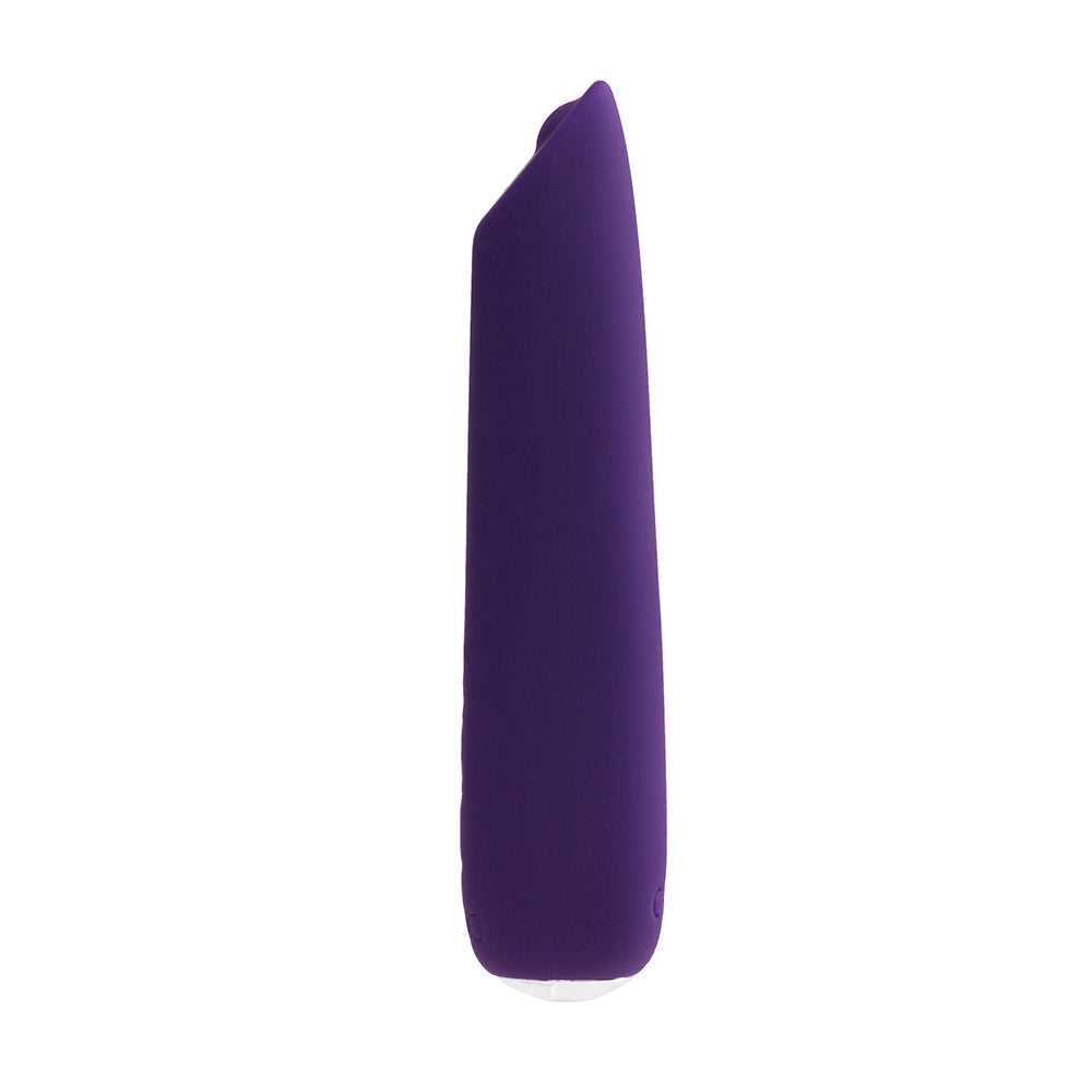 VeDO Boom Rechargeable Warming Silicone Slimline Vibrator Purple - Fantasies Boutique