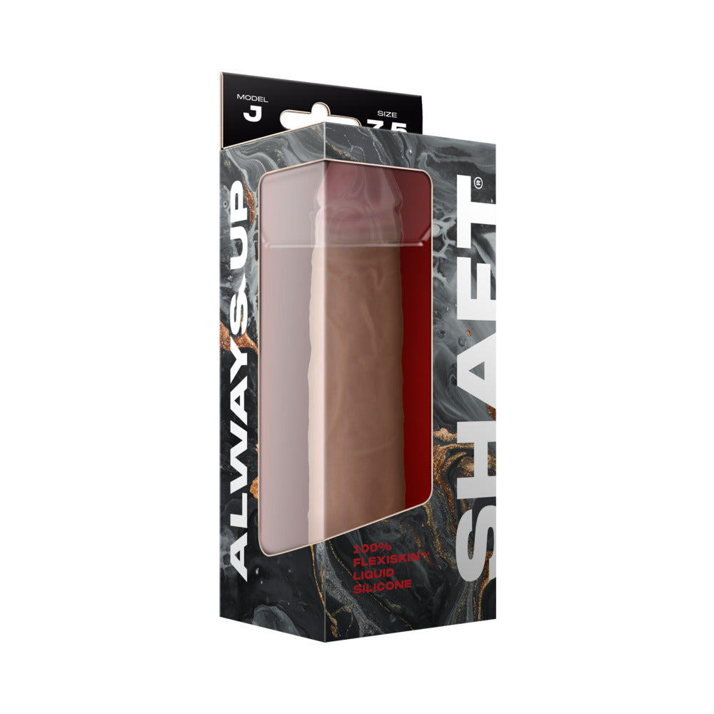 Shaft Model J: 7.5 in. Dual Density Silicone Dildo Pine - Fantasies Boutique