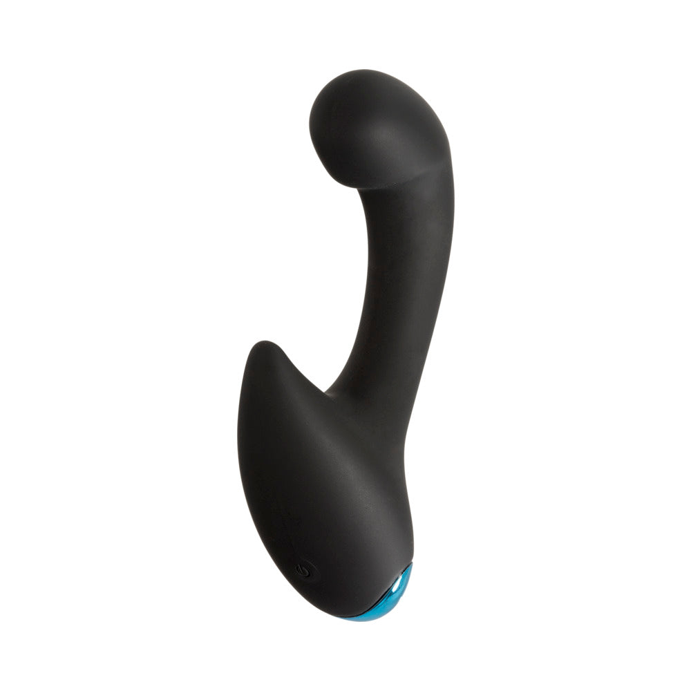 OptiMALE Vibrating P-Massager with Wireless Remote Black - Fantasies Boutique