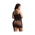 Le Desir Strapless Mini Dress Black Queen Size - Fantasies Boutique