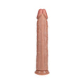 RealRock Extra Long 14 in. Dildo Tan - Fantasies Boutique