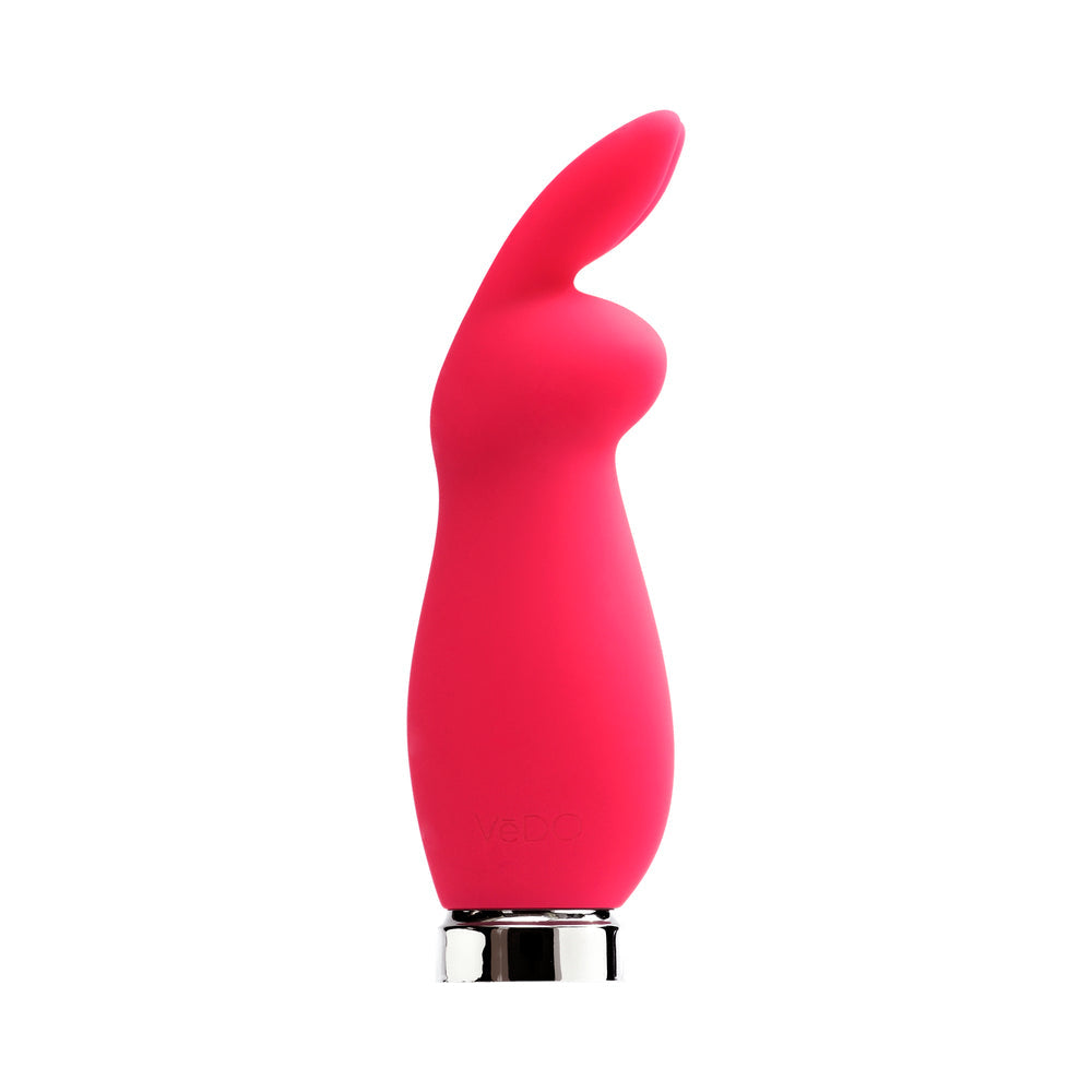 VeDO Crazzy Bunny Rechargeable Mini Vibe - Pretty In Pink - Fantasies Boutique