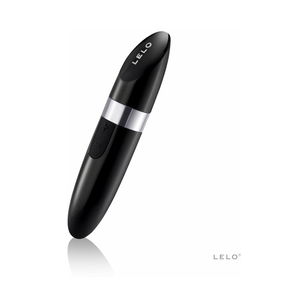 LELO MIA 2 Rechargeable Lipstick Vibrator Black - Fantasies Boutique