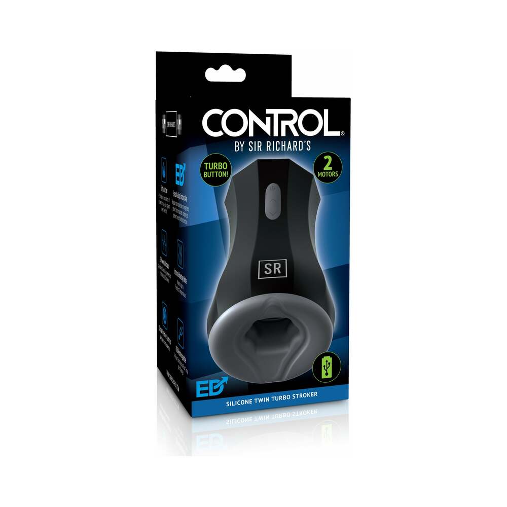 Sir Richard's Silicone Twin Turbo Stroker - Fantasies Boutique