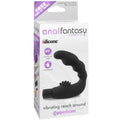 Pipedream Anal Fantasy Collection Silicone Vibrating Reach Around Prostate Massager Black - Fantasies Boutique