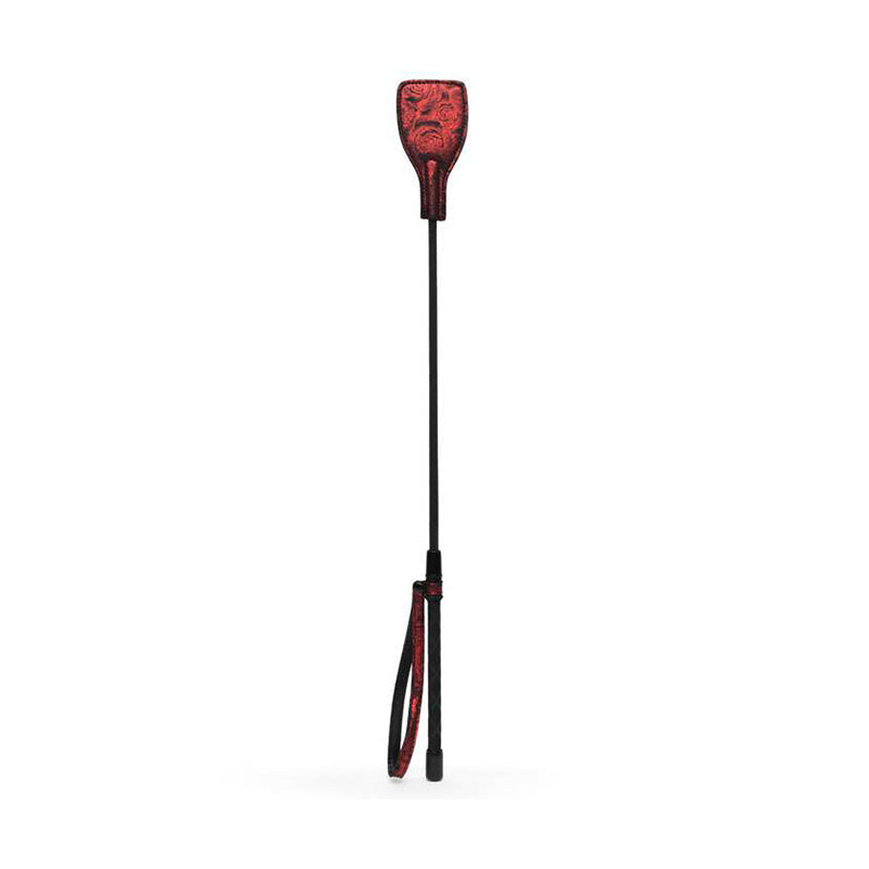 Fifty Shades of Grey Sweet Anticipation Faux Leather Riding Crop Red - Fantasies Boutique