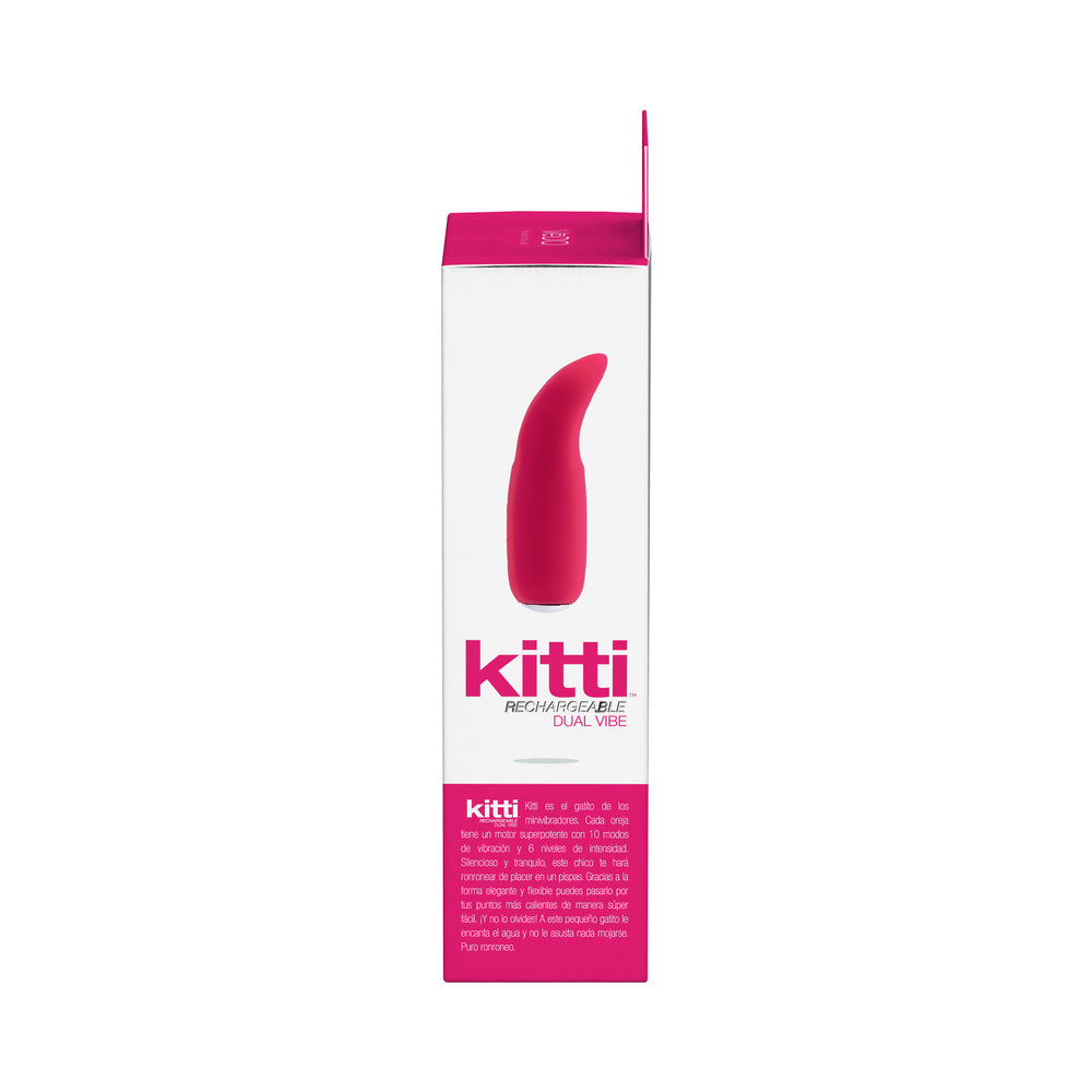 Vedo Kitti Rechargeable Dual Vibe Foxy Pink - Fantasies Boutique