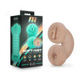 Blush M for Men Soft + Wet Double Trouble Glow in the Dark Self-Lubricating Stroker Beige - Fantasies Boutique