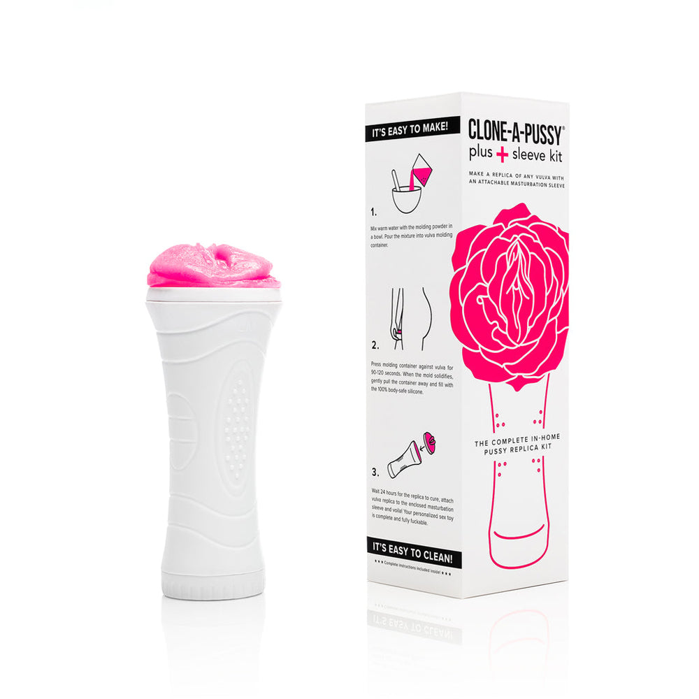 Clone-A-Pussy Plus Sleeve DIY Casting Kit Hot Pink - Fantasies Boutique