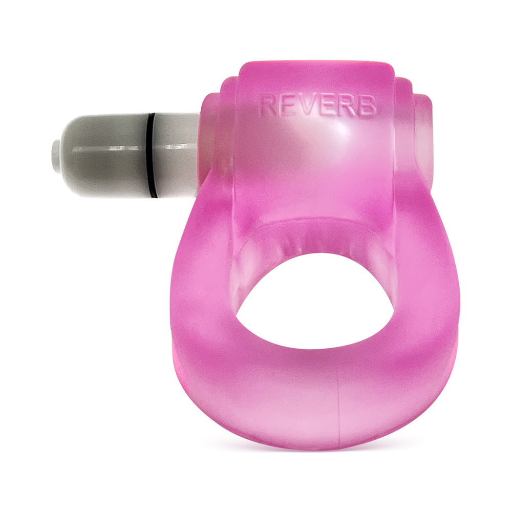 OxBalls Glowdick Cockring With Led Pink Ice - Fantasies Boutique