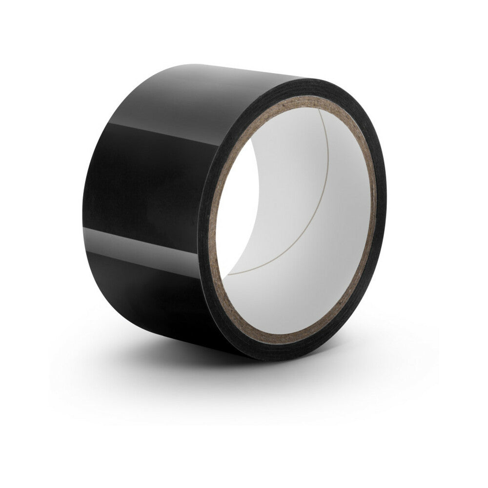 Blush Temptasia Bondage Tape 60 ft. / 18 m Black - Fantasies Boutique