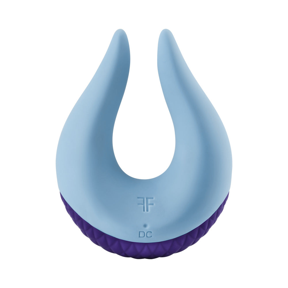 FemmeFunn Volea Rechargeable Silicone Fluttering Tip Vibrator Light Blue - Fantasies Boutique
