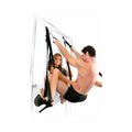 Fetish Fantasy Series Adjustable Deluxe Fantasy Door Swing Black - Fantasies Boutique