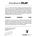 Playboy Put In Work 4-Piece Silicone Kegel Balls Set Acai Ombre - Fantasies Boutique
