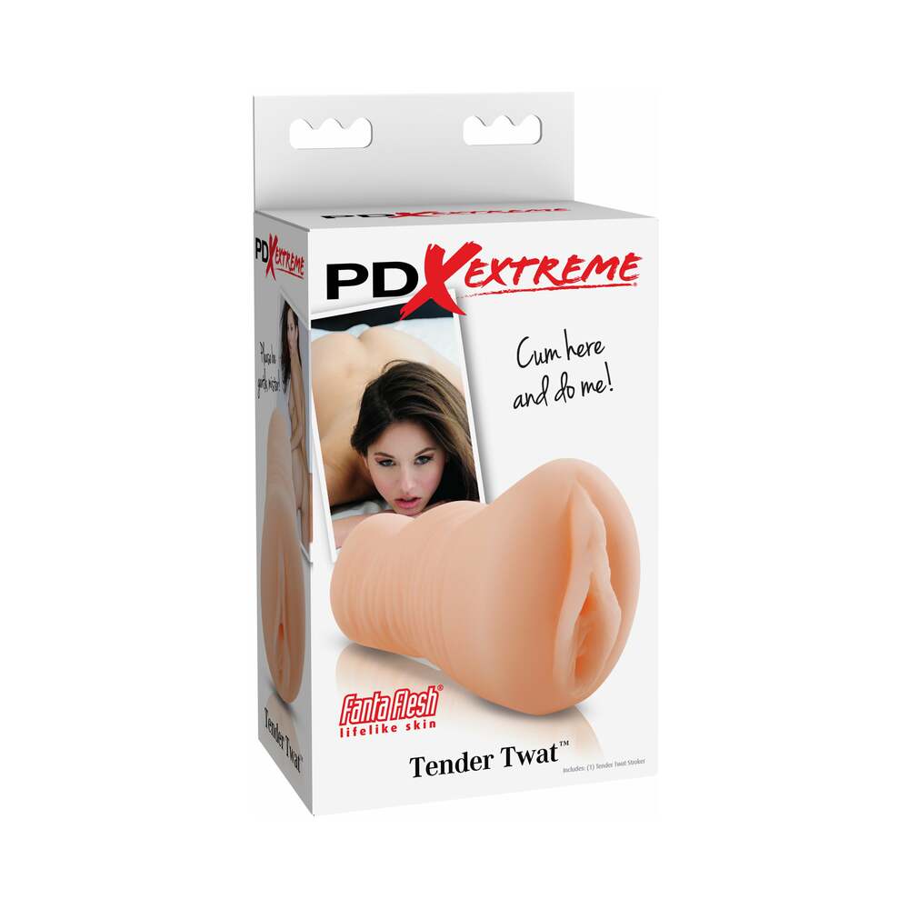 PDX Tender Twat Vaginal Stroker Beige - Fantasies Boutique