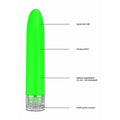 Luminous Eleni 10-Speed Slimline Vibrator Green