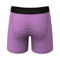 Shinesty The Double Entendre Eggplant Ball Hammock Pouch Underwear with Fly L