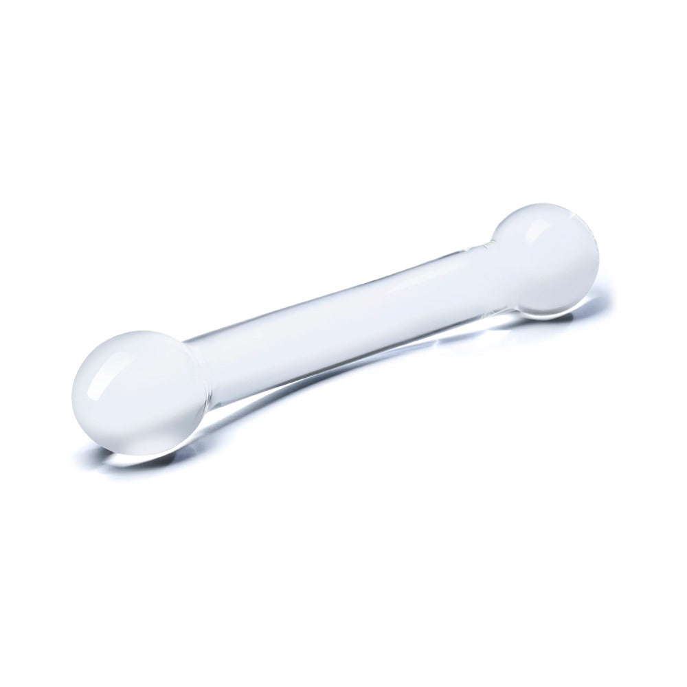 Glas 7 in. Curved Glass G Spot Stimulator - Fantasies Boutique