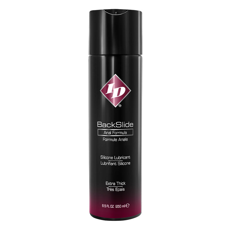 ID BackSlide Silicone Anal Lubricant 8.5oz Flip Cap Bottle - Fantasies Boutique
