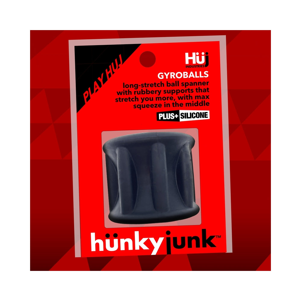 Hunkyjunk Gyroball Ballstretcher Tar Ice - Fantasies Boutique