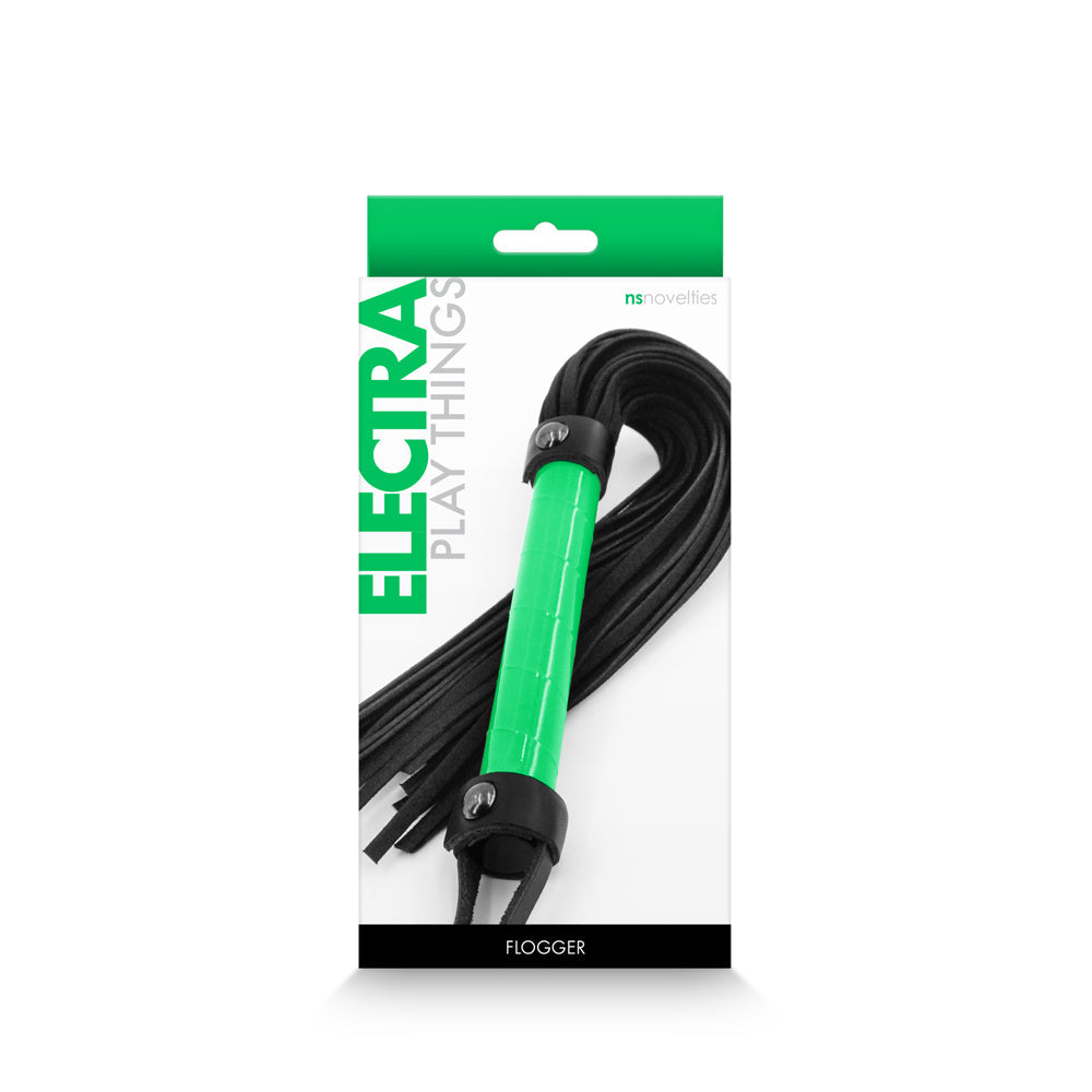 Electra Flogger Green - Fantasies Boutique