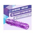 Naturally Yours Bump n' Grind Textured Slimline Vibrator Purple - Fantasies Boutique