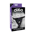 Dillio Adjustable Perfect Fit Harness Black/Purple - Fantasies Boutique