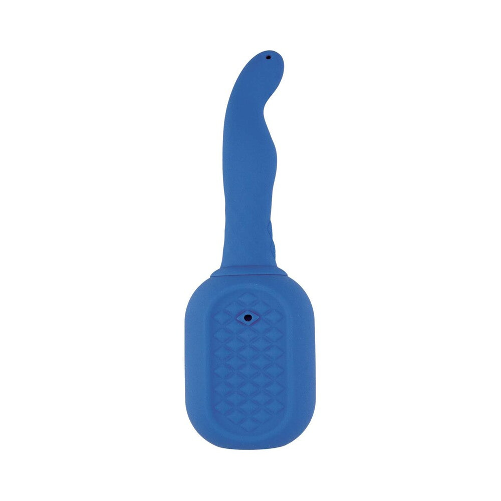 Nasstoys Vibrating Douche Rechargeable Silicone Blue - Fantasies Boutique