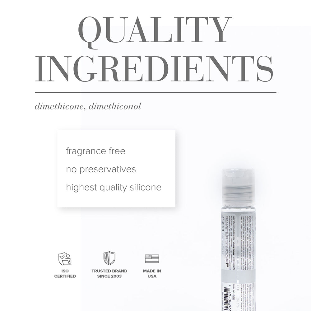 JO All-In-One Sensual Massage Glide Fragrance Free 1 oz. - Fantasies Boutique