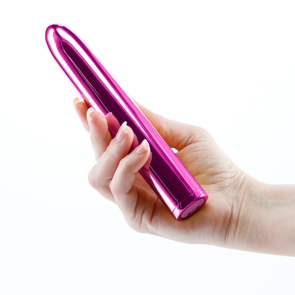 Chroma Rechargeable Vibe 7 in. Pink - Fantasies Boutique