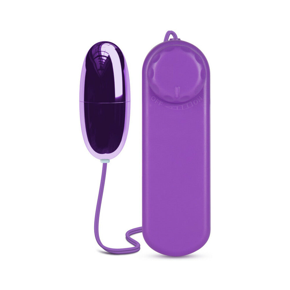 B Yours Power Bullet Remote-Controlled Egg Vibrator Purple - Fantasies Boutique