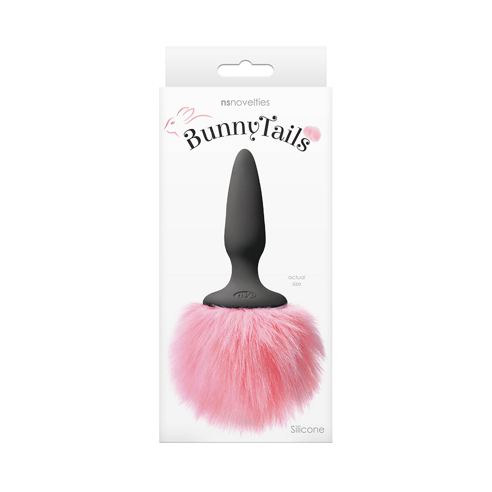 Bunny Tails Plug Mini Pink Fur - Fantasies Boutique