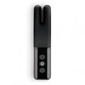 Le Wand Chrome Deux Rechargeable Silicone Mini Vibrator Black - Fantasies Boutique