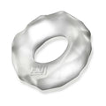Hunkyjunk Fractal Tactile Cockring Clear Ice
