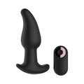 Gender Fluid Twirler Anal Vibe With Remote Silicone Black - Fantasies Boutique