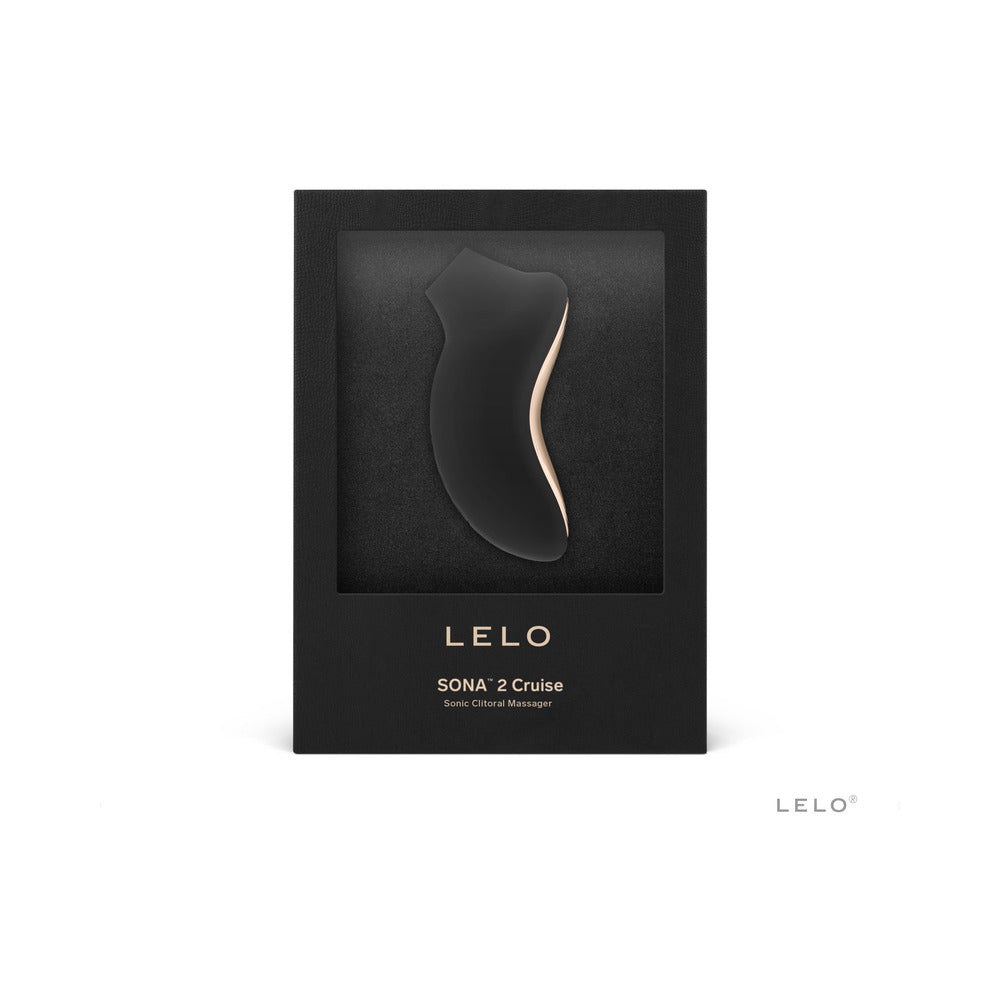 LELO SONA 2 Cruise Rechargeable Clitoral Stimulator Black - Fantasies Boutique