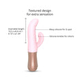 Love to Love Sassy Bunny Thrusting Rabbit Baby Pink - Fantasies Boutique