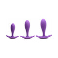 Gossip Rump Bumpers 3-Piece Silicone Anal Plug Training Set Violet - Fantasies Boutique