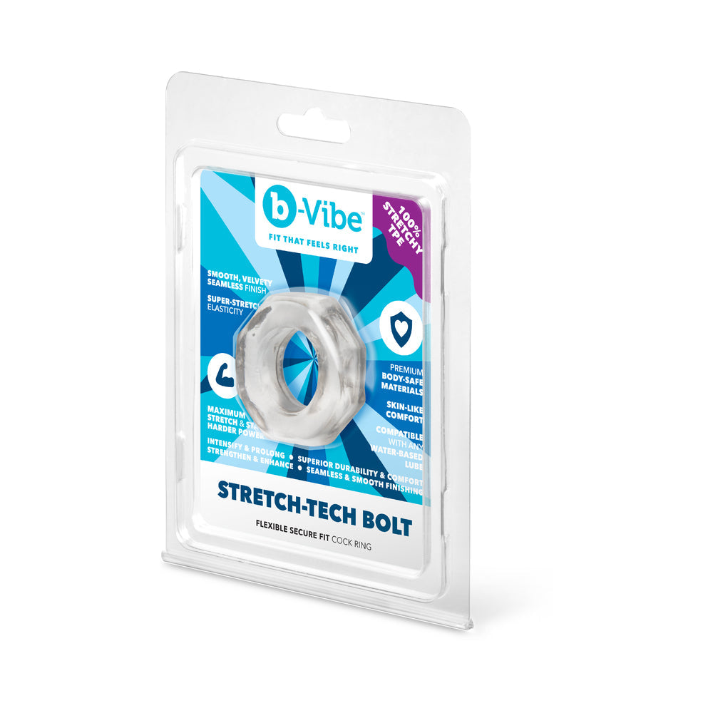 b-Vibe Stretch-Tech Bolt Ultra Stretchy C-Ring