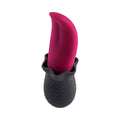 Selopa Tongue Teaser Vibe Rechargeable Silicone Pink Black - Fantasies Boutique