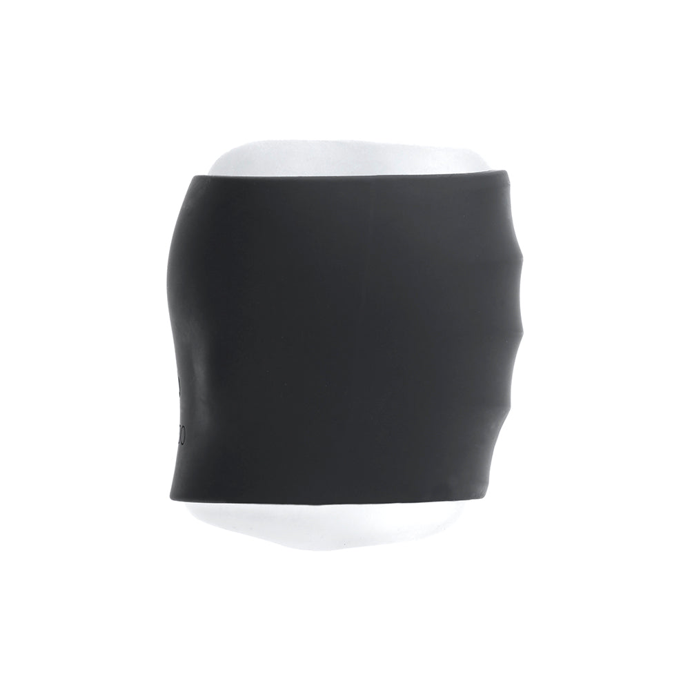 Grip Rechargeable Vibrating Sleeve Black - Fantasies Boutique