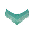 Magic Silk Caribbean Crush Low Rise Cheeky Panty Aqua Glow L/XL