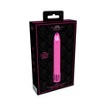 Shots Royal Gems Shiny Rechargeable ABS Bullet Vibrator Pink - Fantasies Boutique